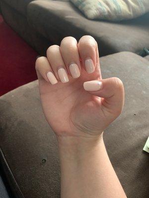 3+ weeks post gel manicure