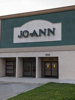 Rear of JOANN