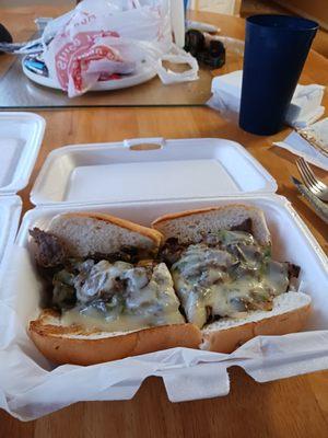 Philly cheese steak no mayo