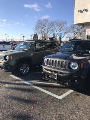 New Jeeps for my sons!