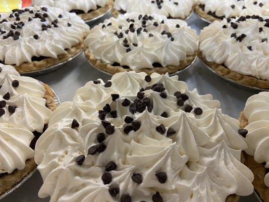 Chocolate Cream Pies