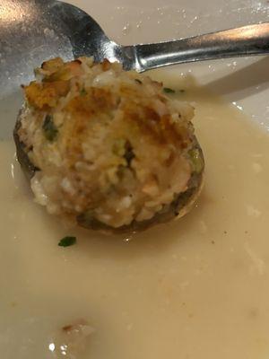 Stuffed mushrooms... damn good!!!