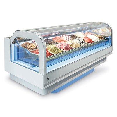 Ice Cream and Gelato display cases