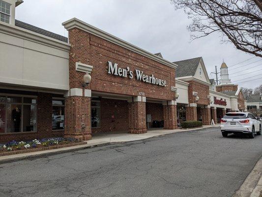 Men's Wearhouse, Southpark, Charlotte