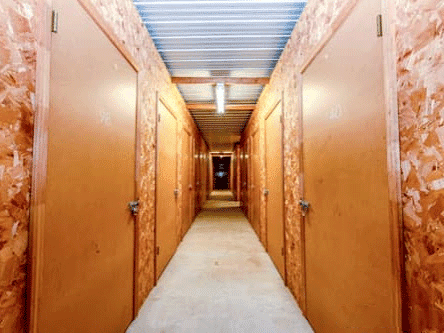 Interior storage units available for rent