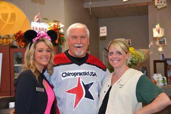 Halloween fun at Chiropractic USA