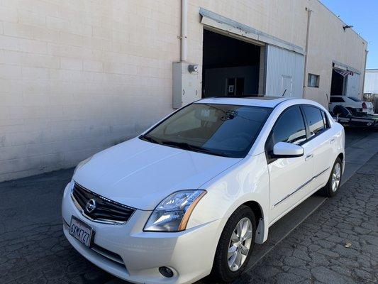 Alliance claim.... 2012 Nissan Sentra