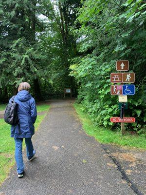 Off to the Skagit River my mom and I go.