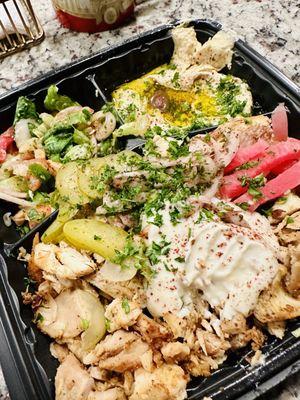 Chicken Shawarma Plate