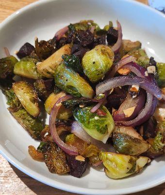 Brussel Sprouts and Beet Salad