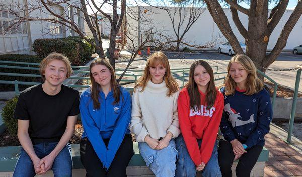 Foothills Jr. High students serve as school ambassadors who talk with visitors about their school experience and serve as school leaders.