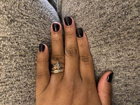 Gel manicure $30