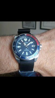 Their are an authorized Seiko dealer, loving this Samurai diver