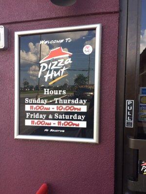 Pizza Hut of Harrisburg -- 5275 Devonshire Road, Junction of Route 22, Harrisburg Hours