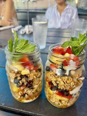 Brunch Menu: parfait