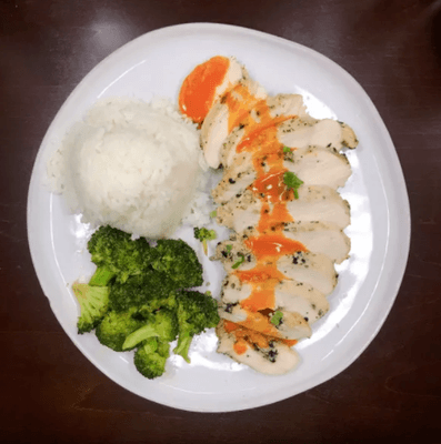 Chicken Broccoli Plate