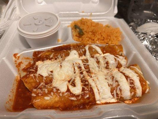 Enchiladas al Chipotle