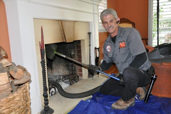 Clean and professional chimney services