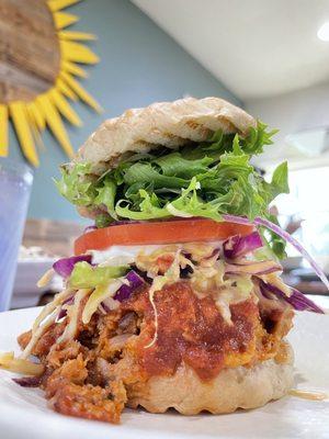 Vegan BBQ Sandwich