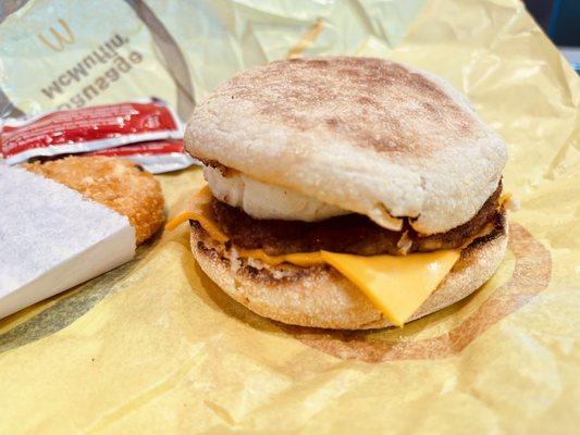 Sausage Egg McMuffin Meal