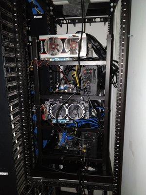 Bitcoin Mining Farm