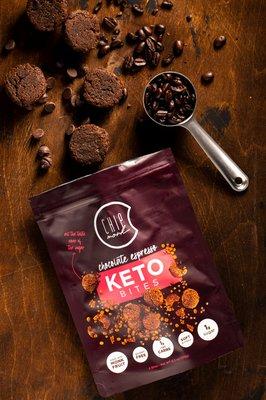 Chocolate Espresso Keto Bites from ChipMonk Baking