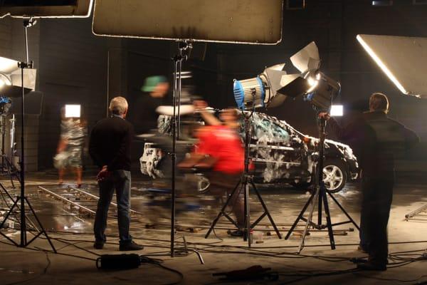 State of the art sound stage and green screen for your production needs.