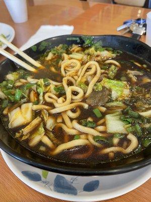 Beef Tendon and Tripe Noodle Soup