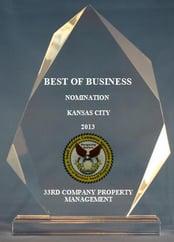 We have won numerous awards for Property Management.