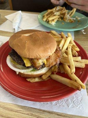 1/2 Pound Redneck Burger