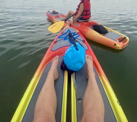 Perfect day to kayak!