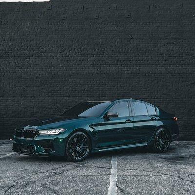 Leti Auto Works, Color Paint Protection Film Emerald Green for BMW M5