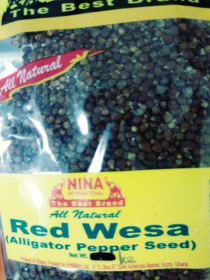 Red Wesa (Alligator pepper seed)