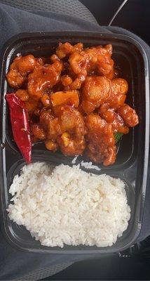 spicy orange chicken