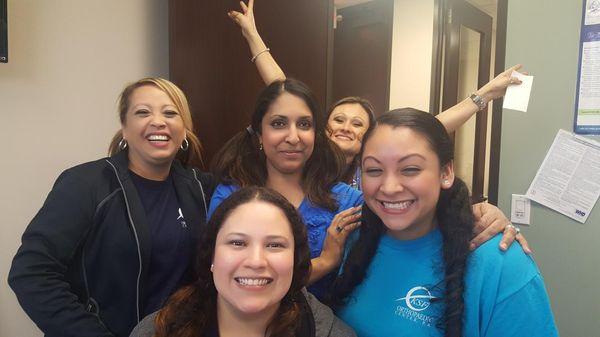 The staff of KSF Orthopaedic Center Willowbrook LOVE our patients!