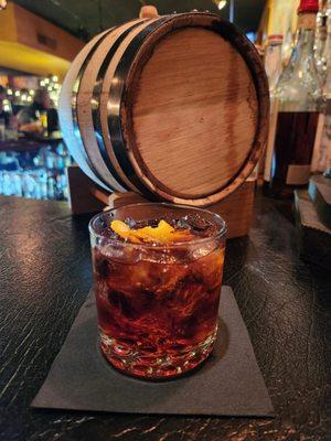 Barrel aged negroni