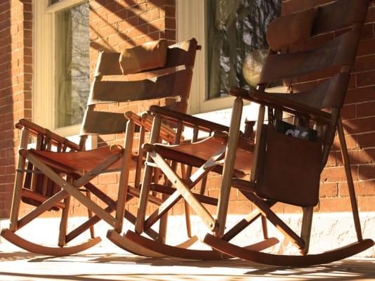 Relax On Our Beautiful Front Porch | Main Street Inn