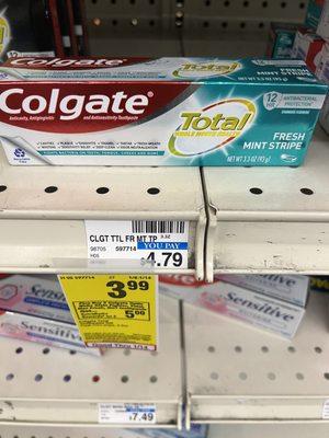 Colgate toothpaste