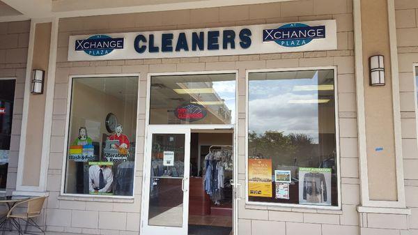 Our store front Valet Dry Cleaners