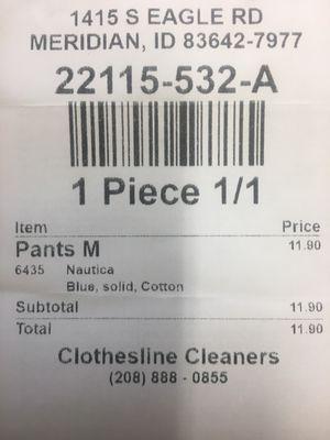 Clothesline Cleaners - Meridian