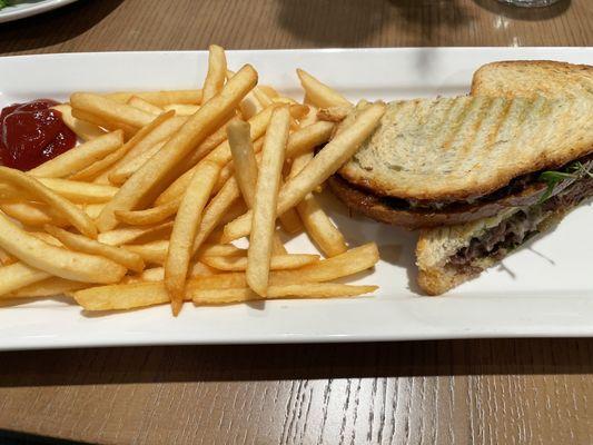 Short rib panini