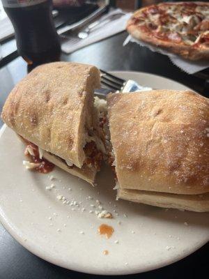 Chicken Parmigiana Sandwich