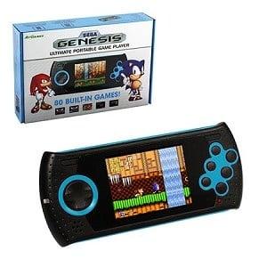 Take your Sega memories on the go in this pocket size system packed with tons of games