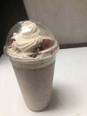 Strawberry frappe