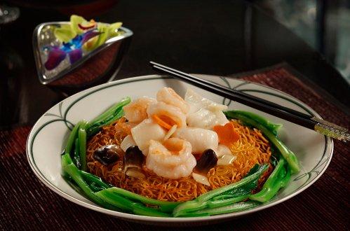 Hong Kong style Seafood Chowmein