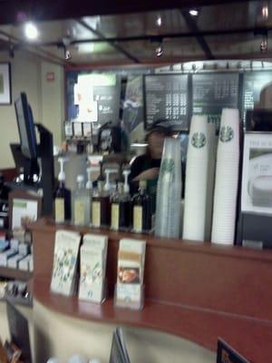 Starbucks in safeway!!!