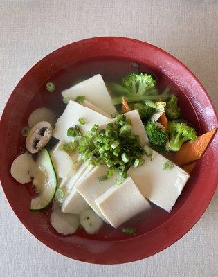 Vegetable Tofu Soup