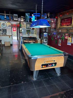 Pool table