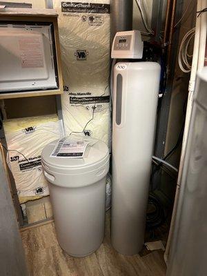 Installed Water Softener