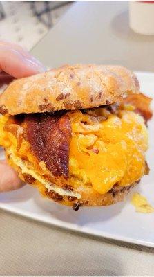 Pimento cheese biscuit